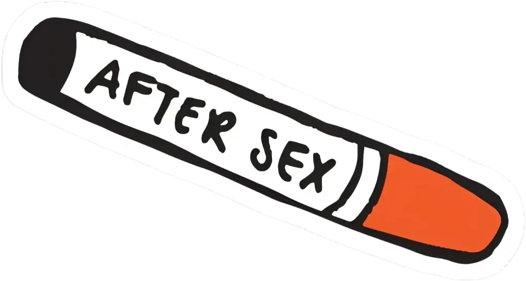 Cigarette after s*x sticker