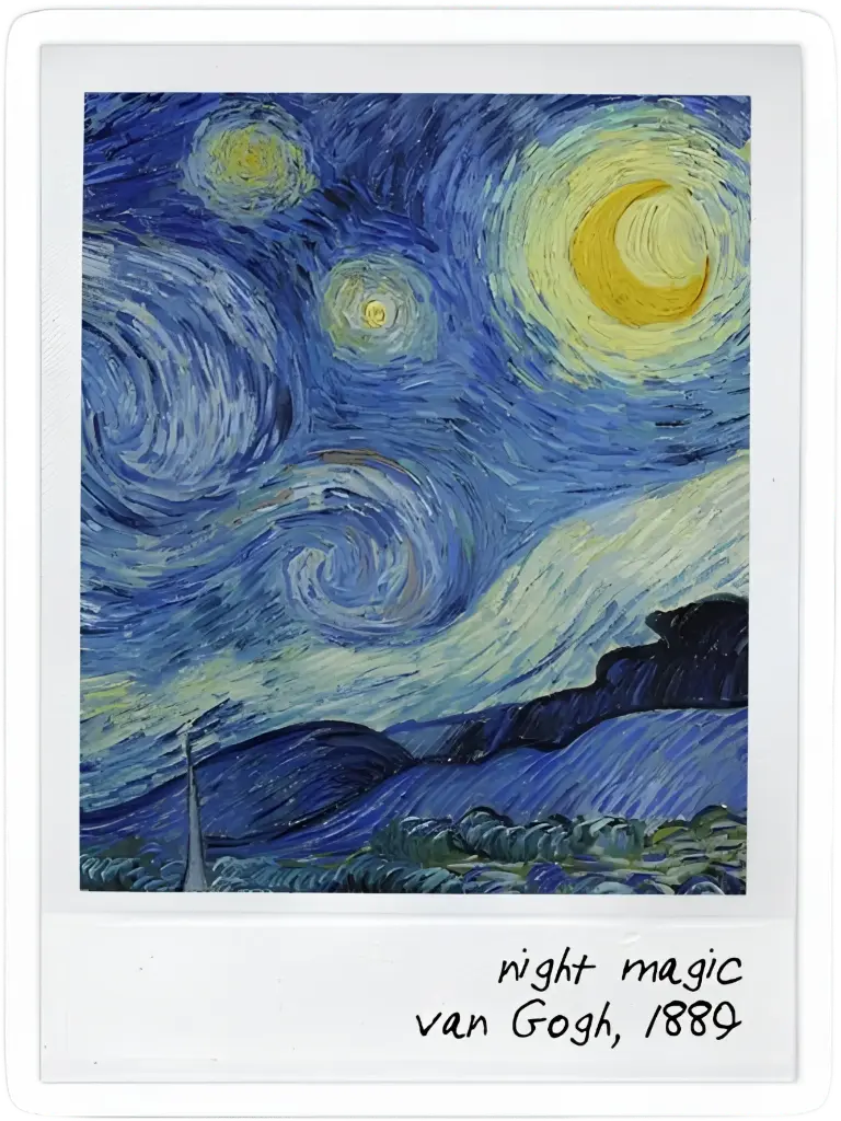 Van Gogh sticker