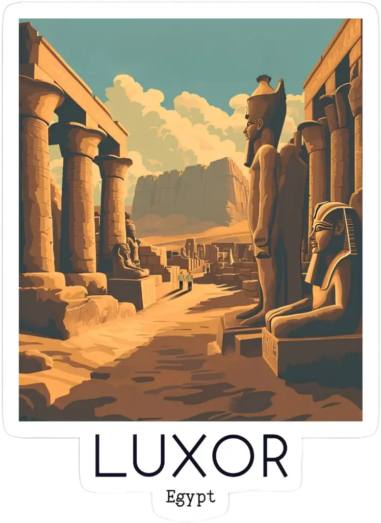 Luxor sticker