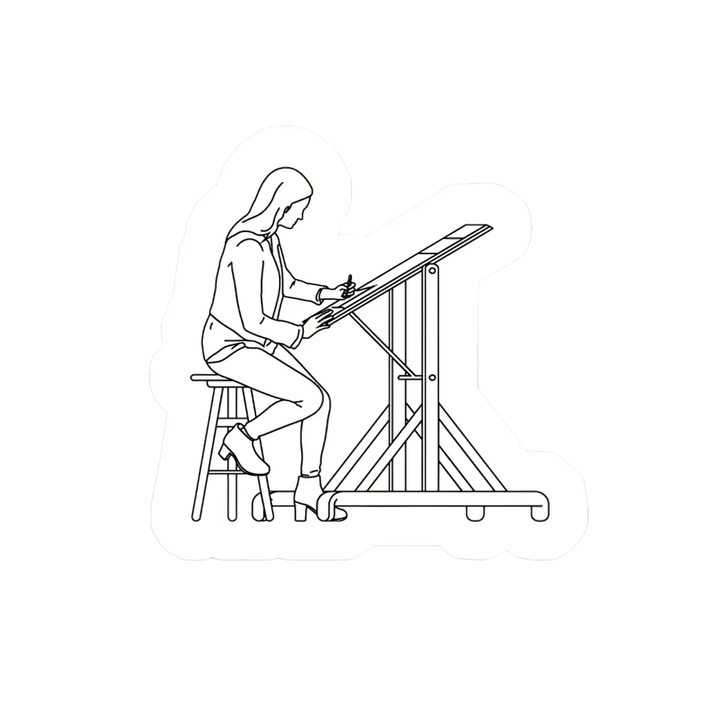 architect sticker