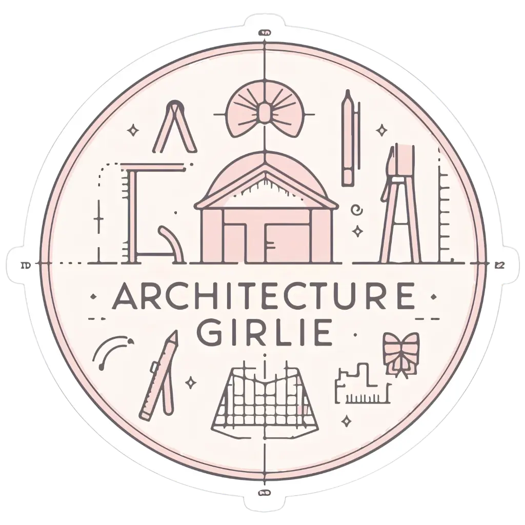 Architecture girle sticker