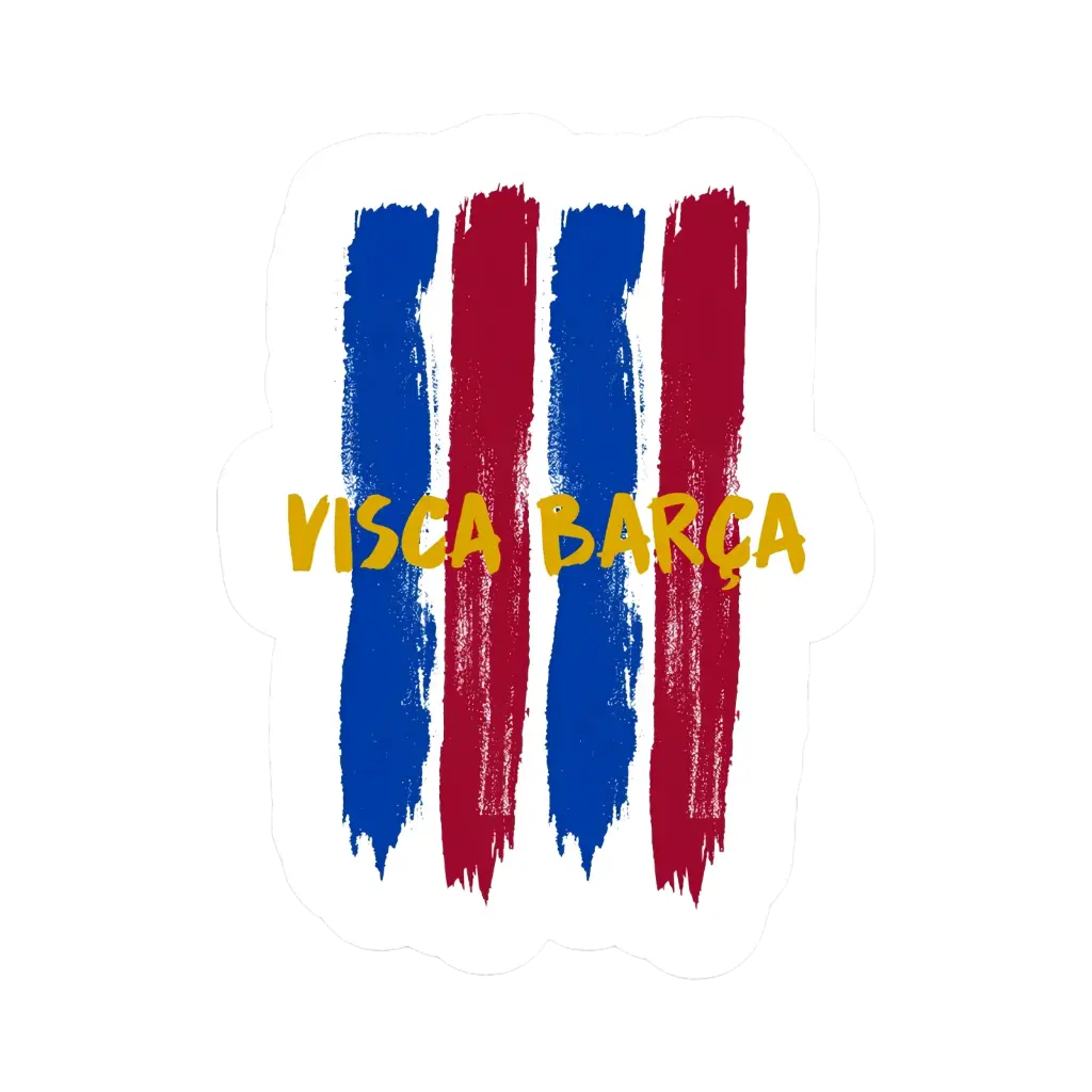 visca barca sticker