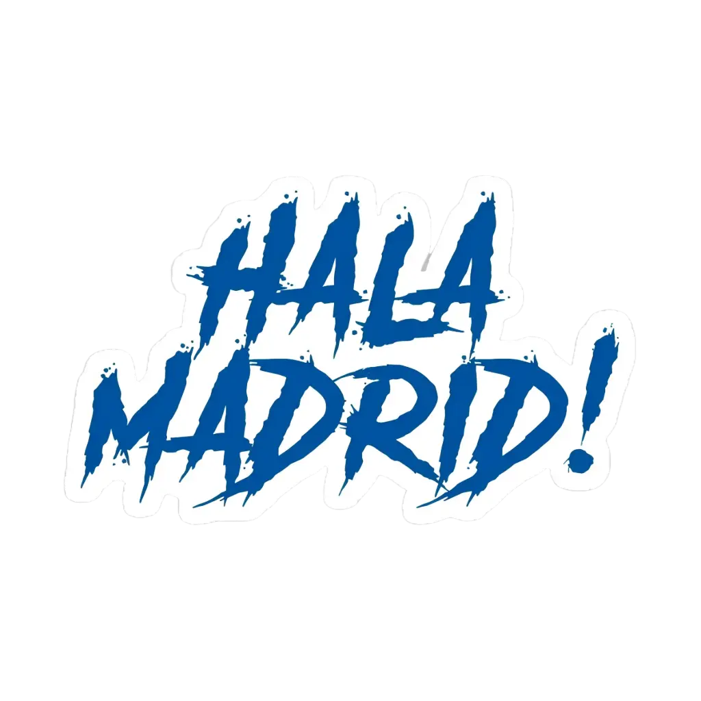 Hala madrid! sticker