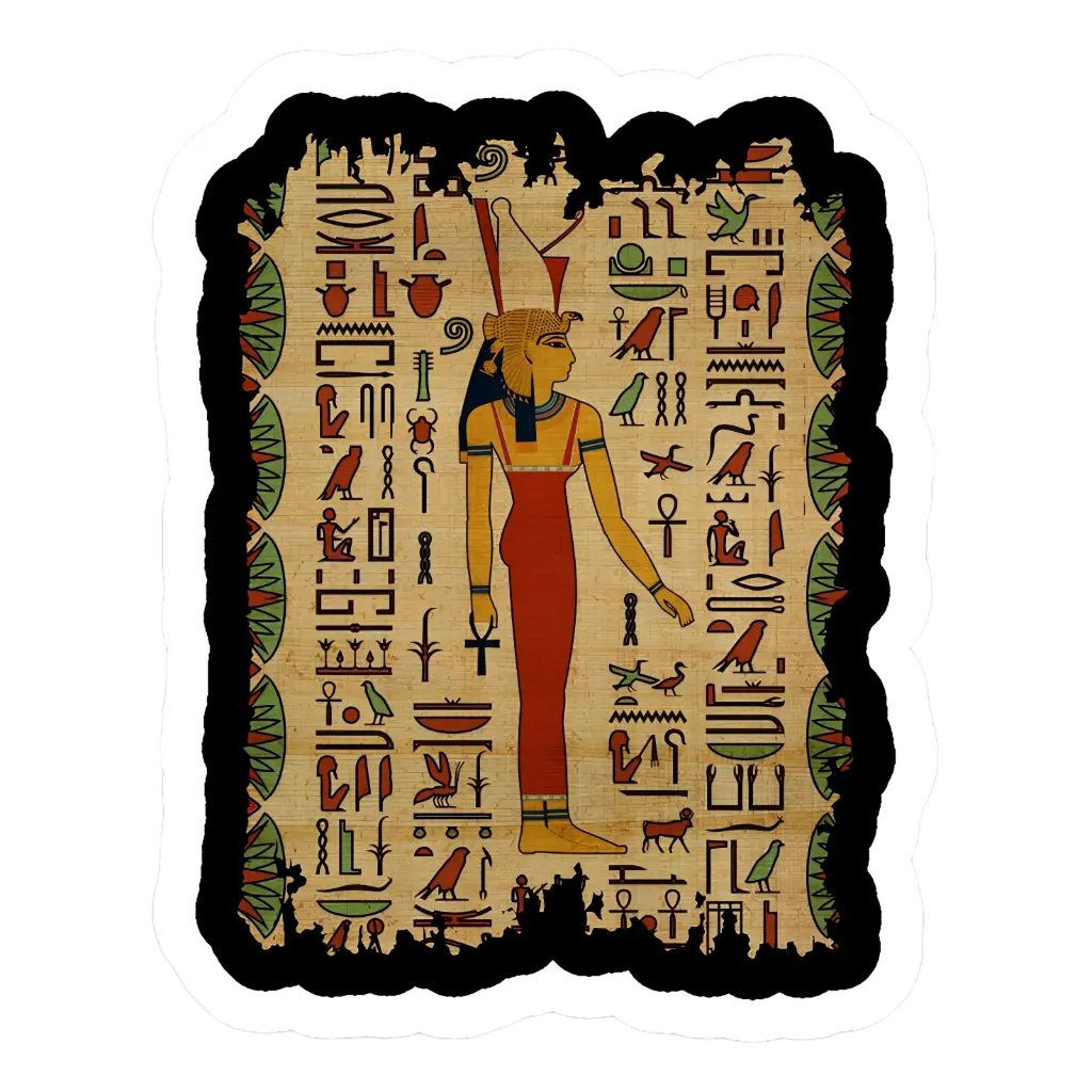 Egyptian mut sticker