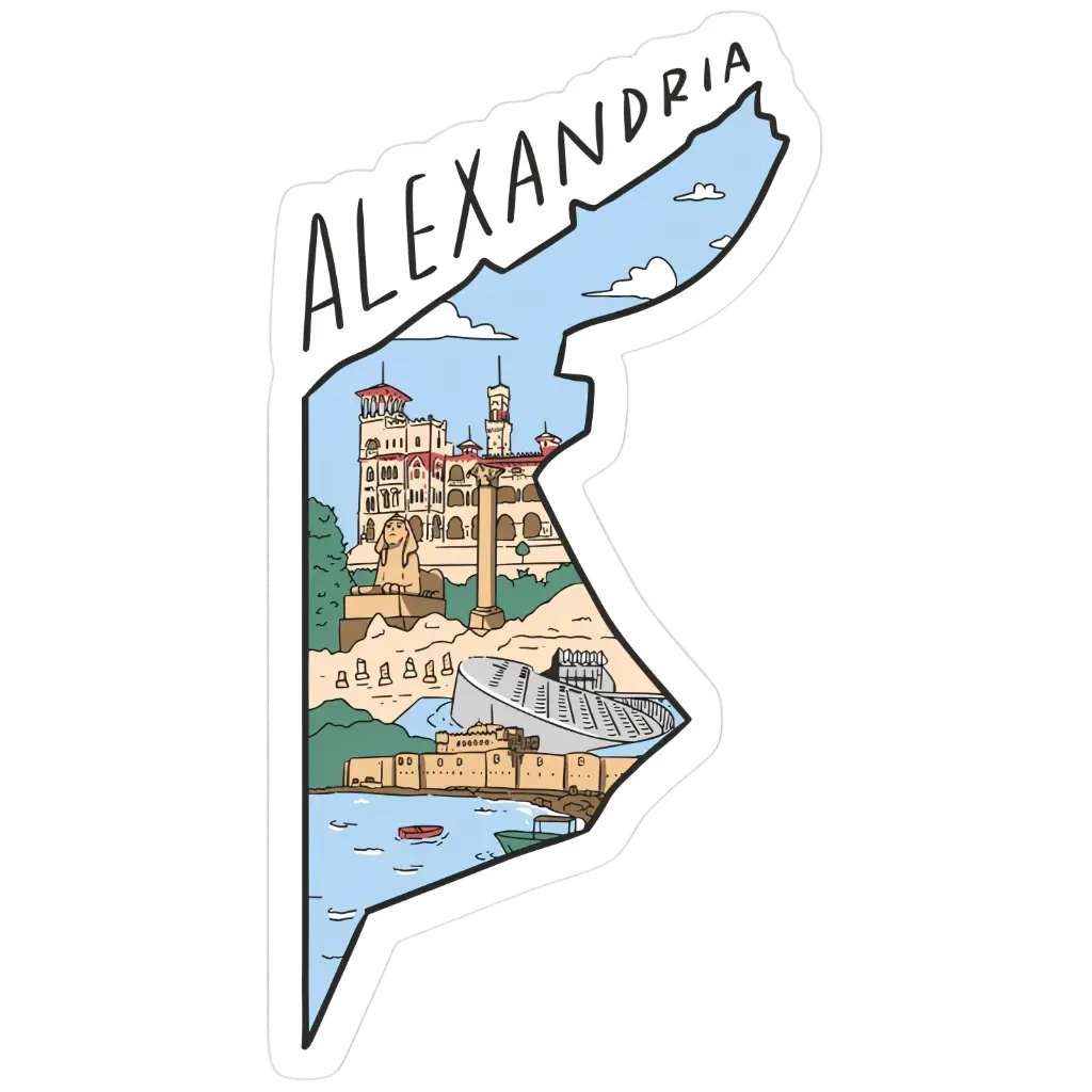 Alexandria sticker