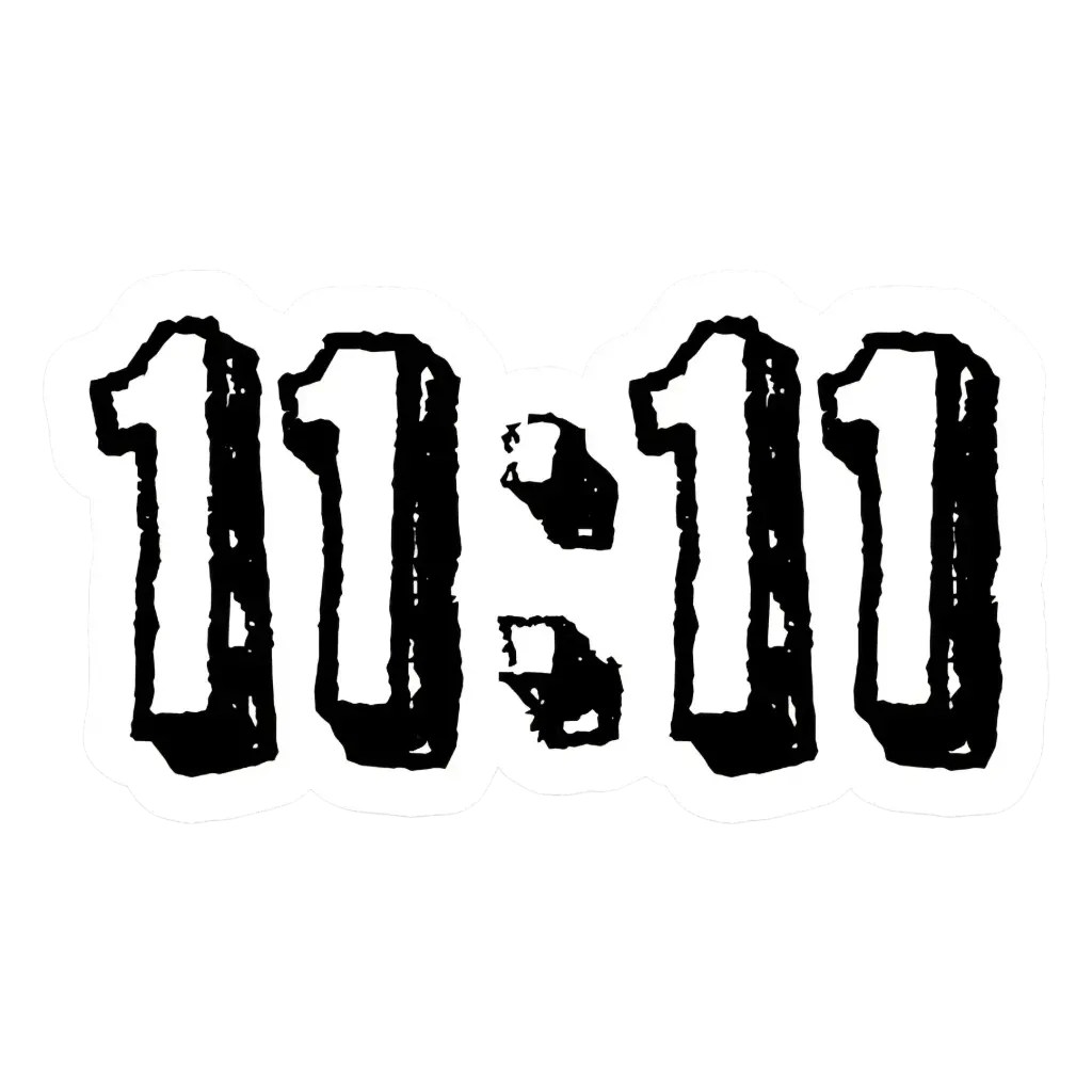 11:11 sticker