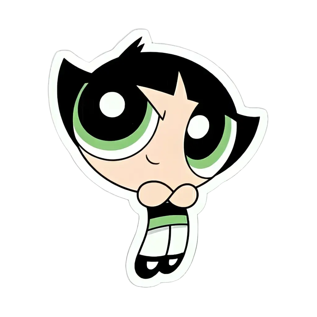 Buttercup sticker