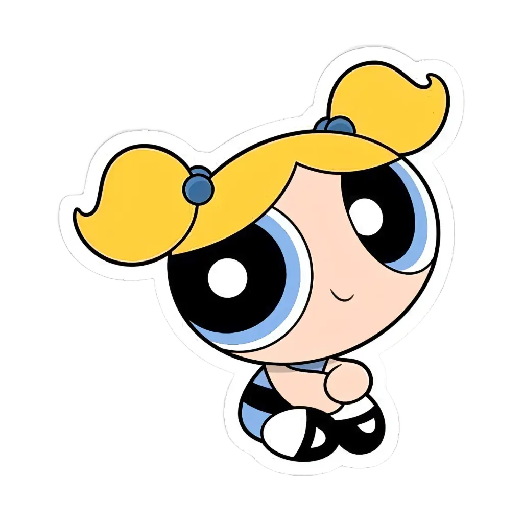bubbles sticker