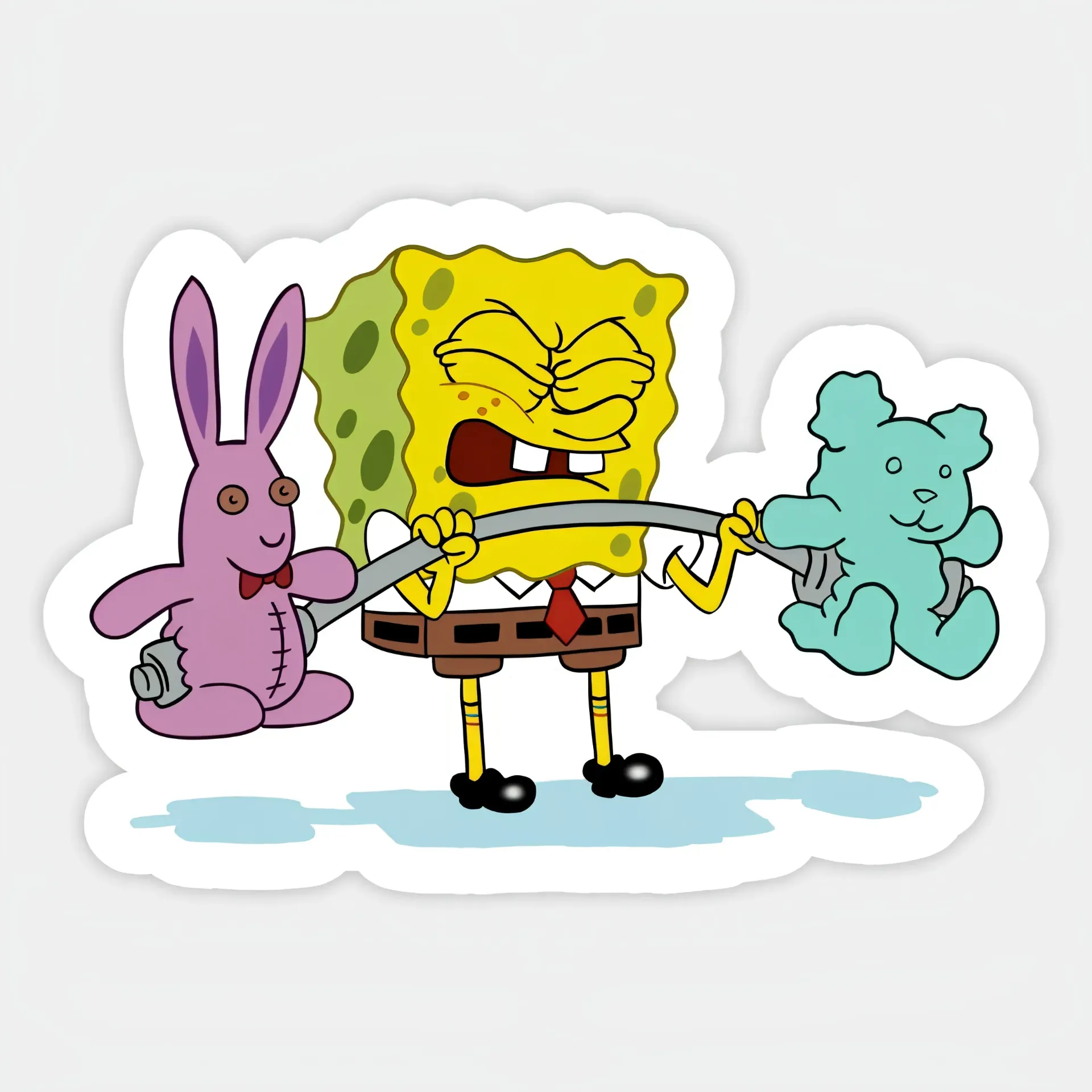 Spong Bob Sticker
