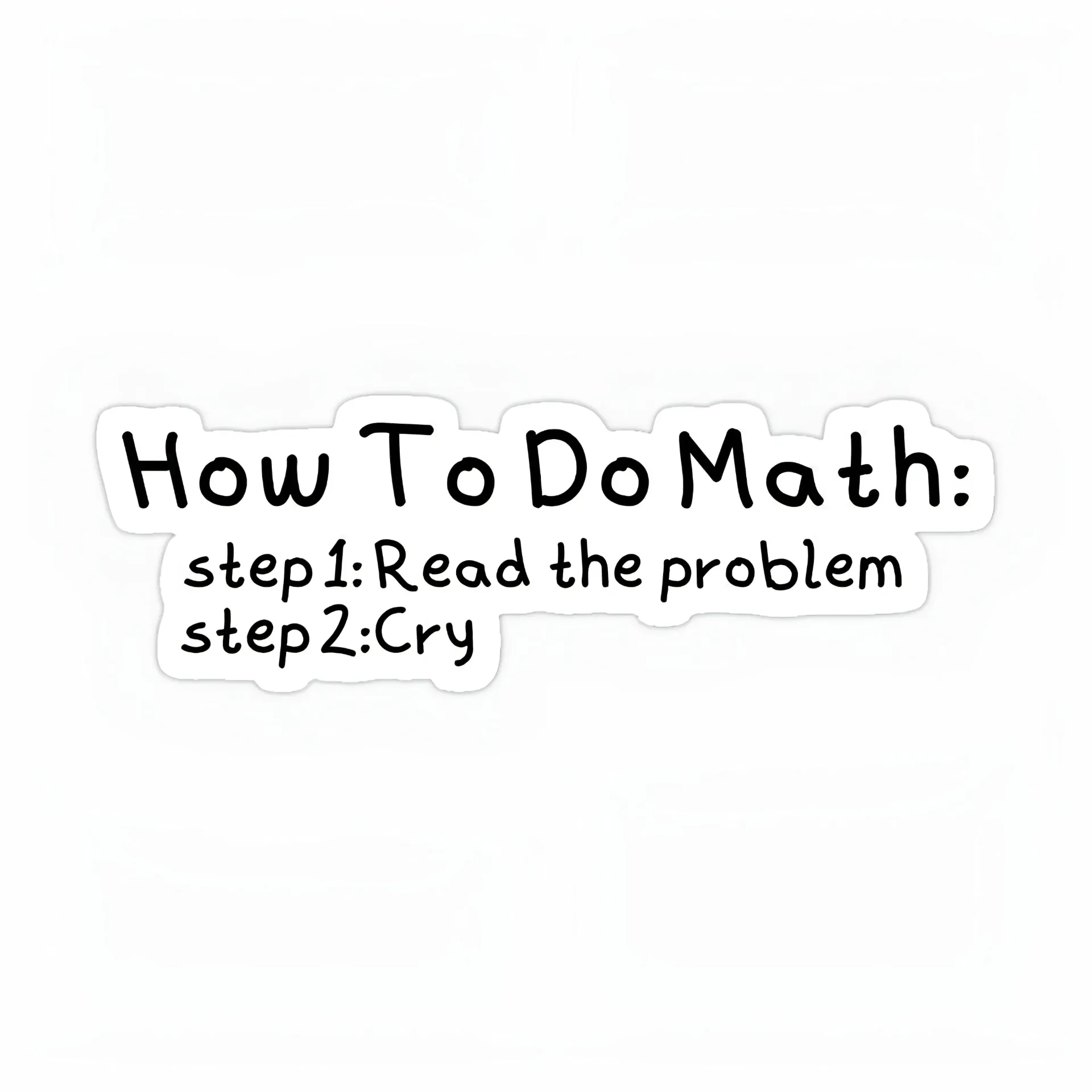 How to do math