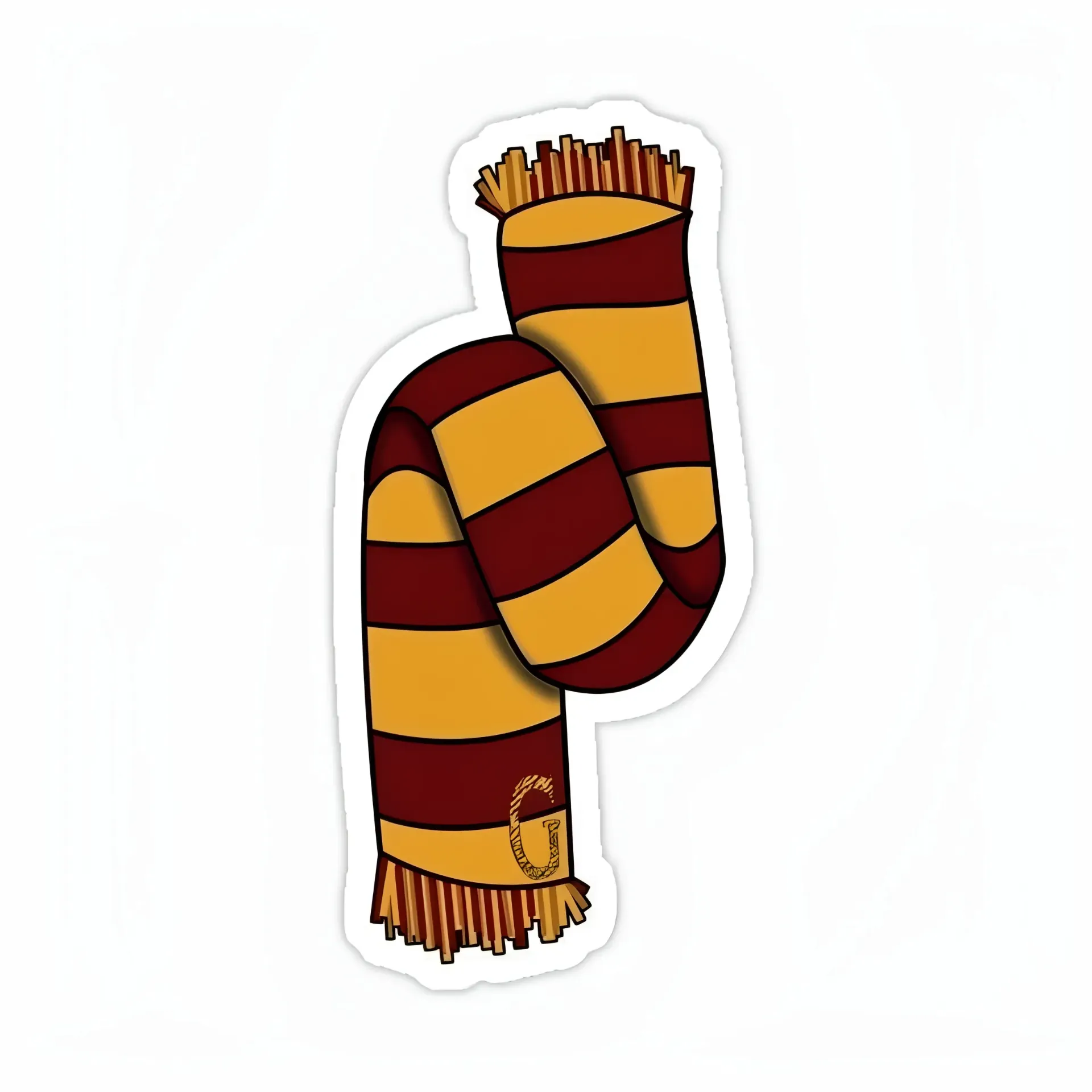 Harry potter Scarf Sticker
