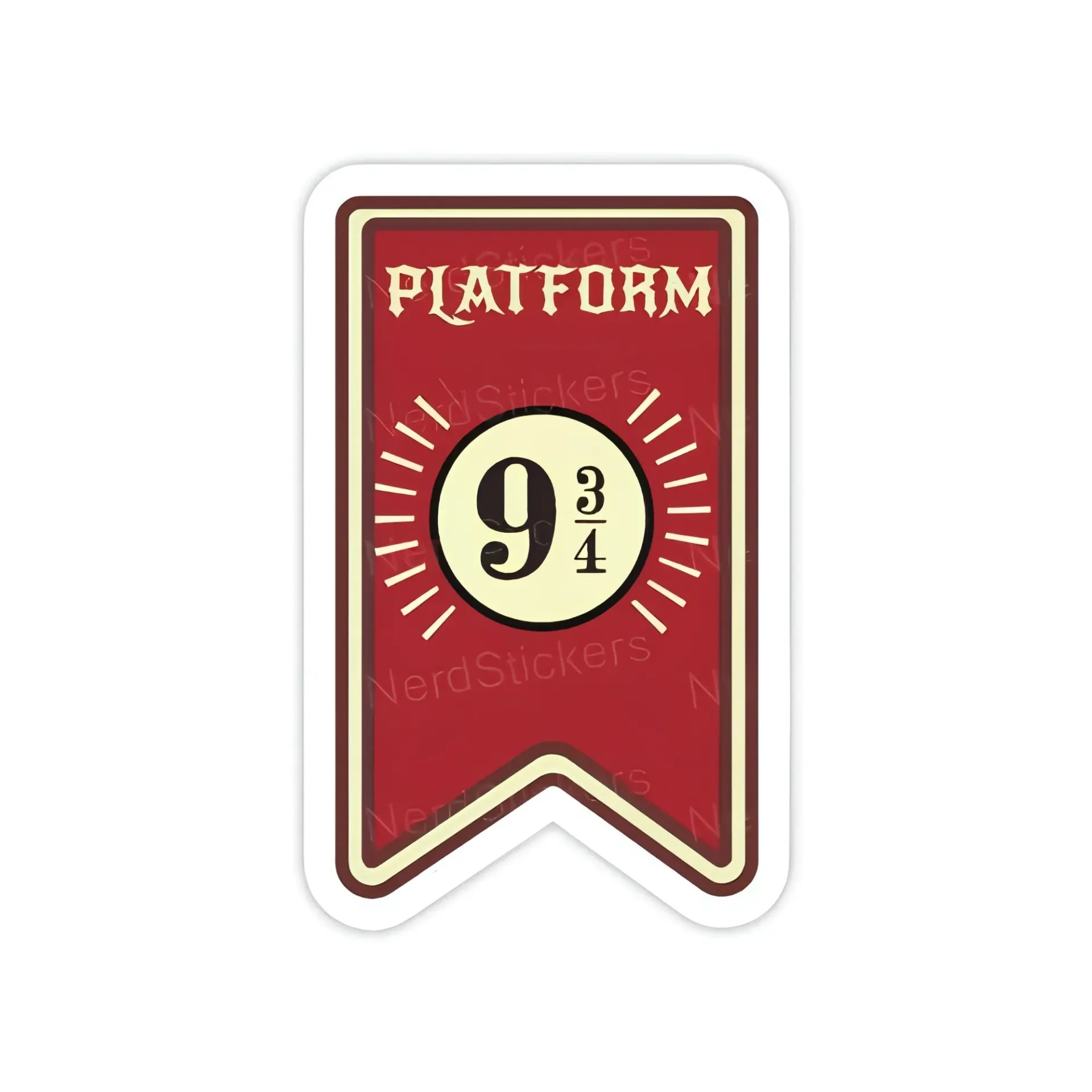 Platform 9-3/4 Sticker