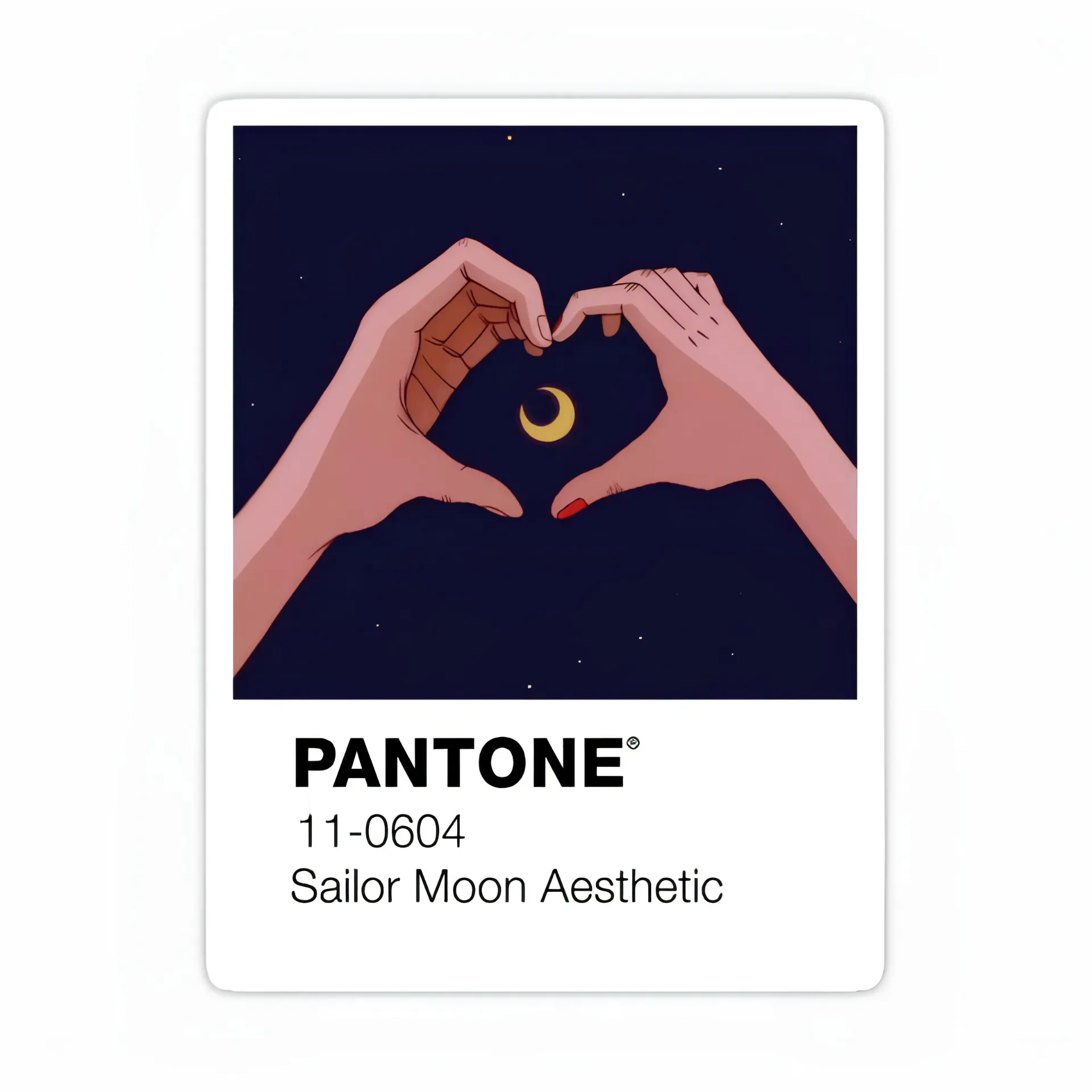 Pantone Moon Sticker