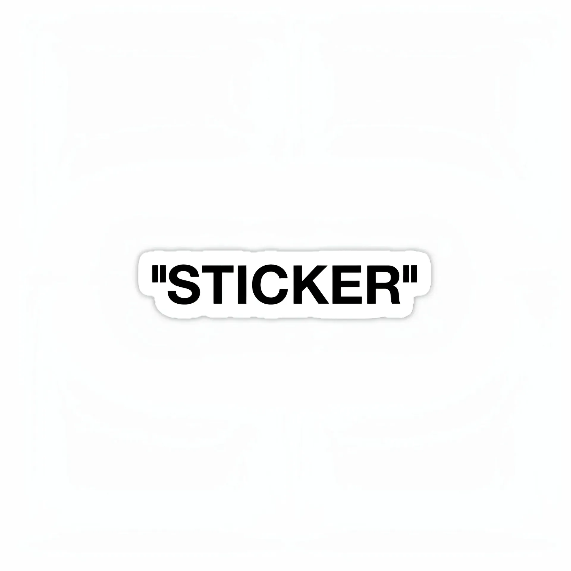 "Sticker" Sticker