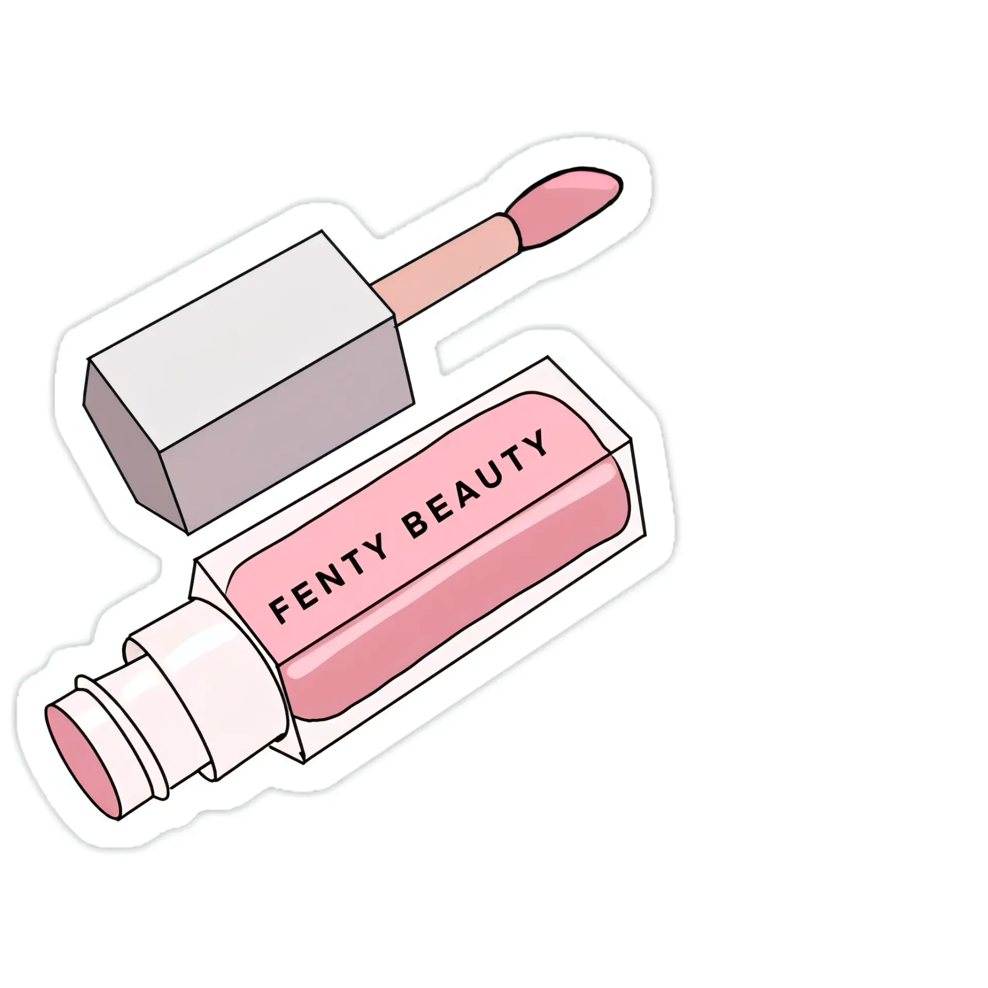 Lip gloss Sticker