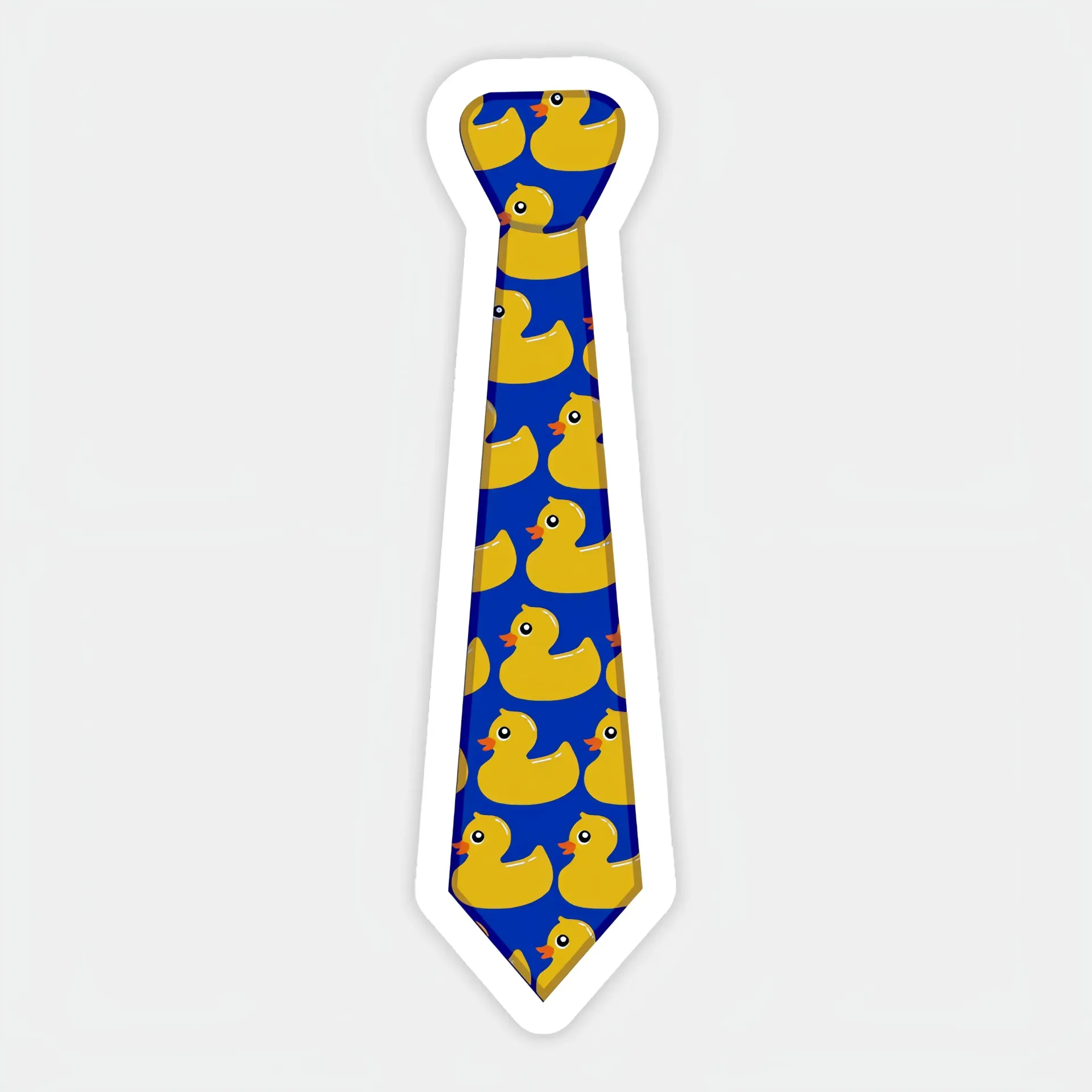 Duck tie Sticker