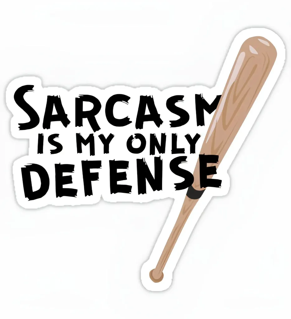 Sarcasm Sticker