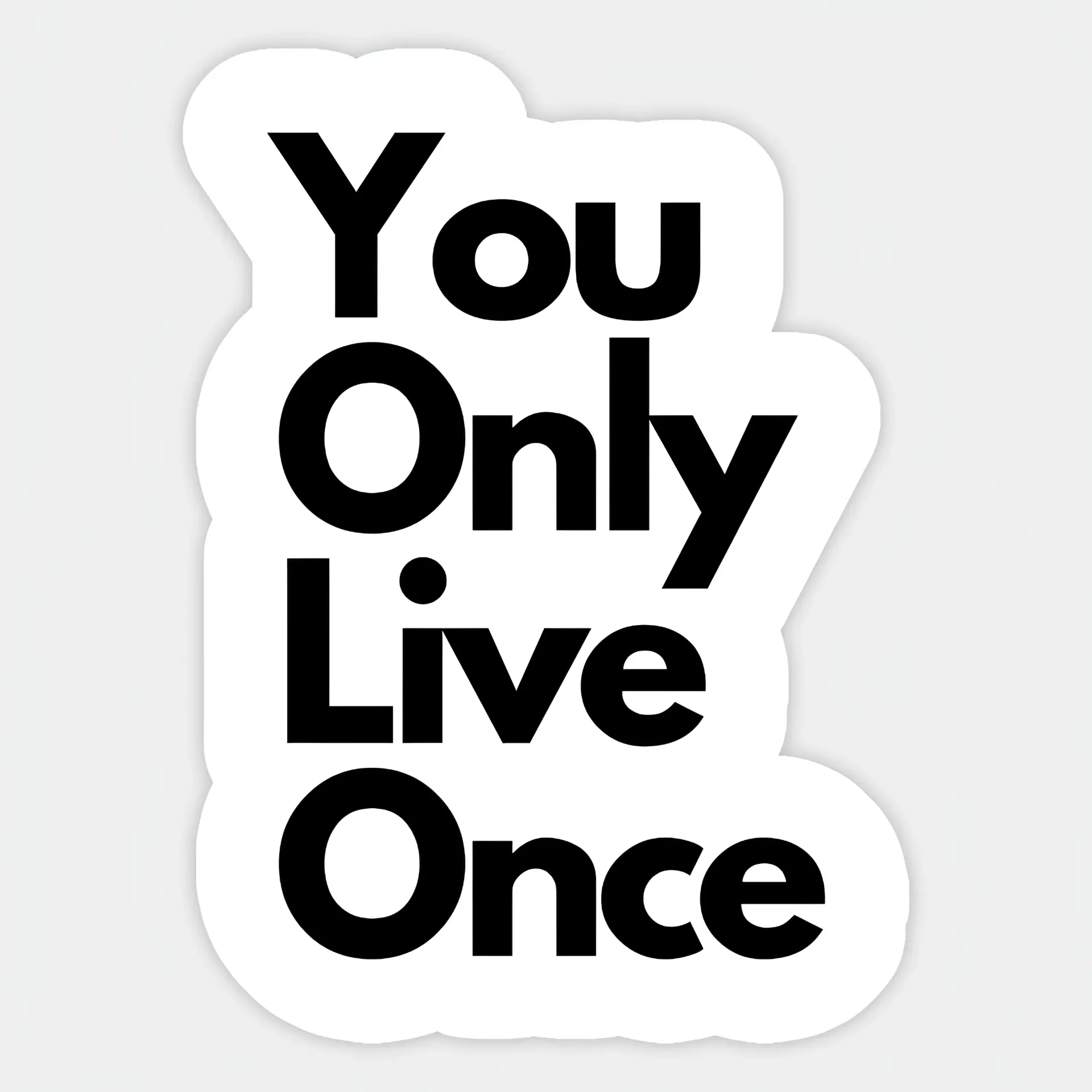 YOLO Sticker