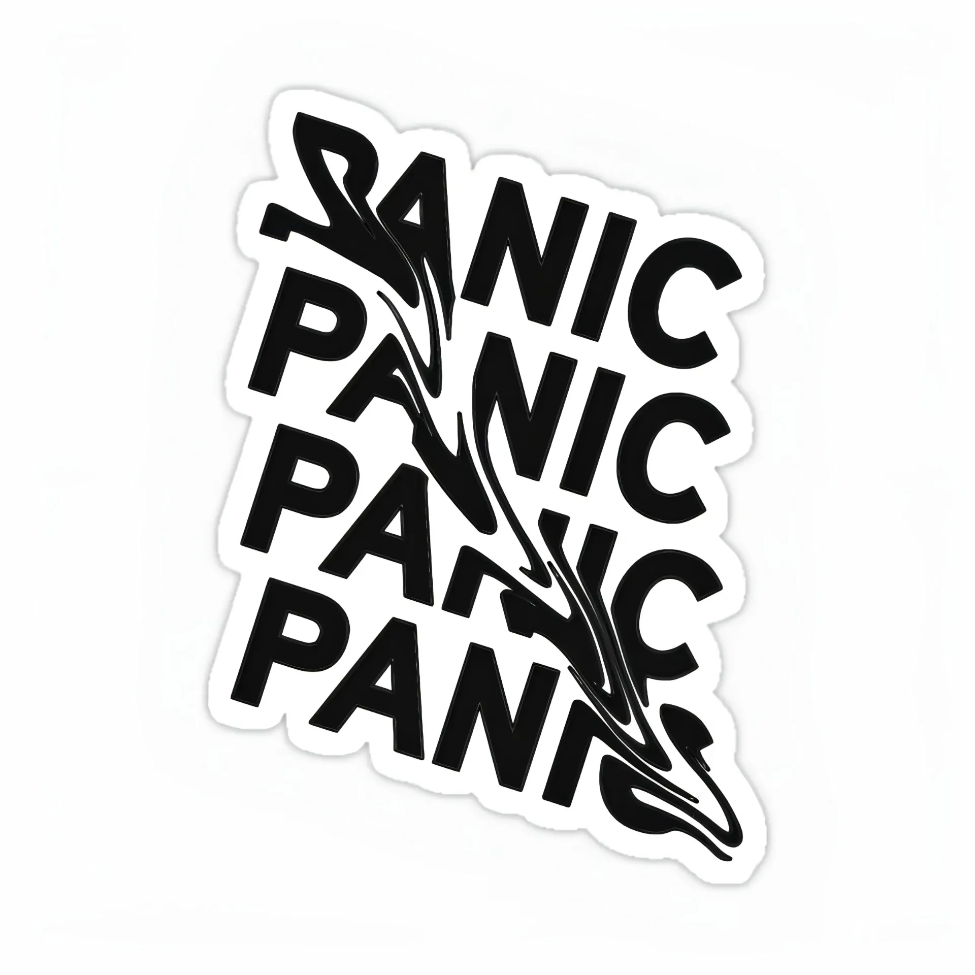 Panic Sticker