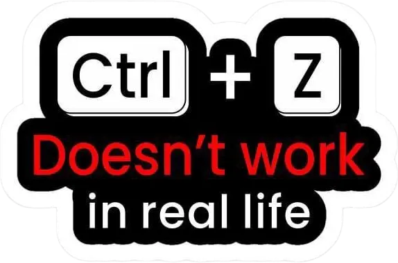 Ctrl+z sticker