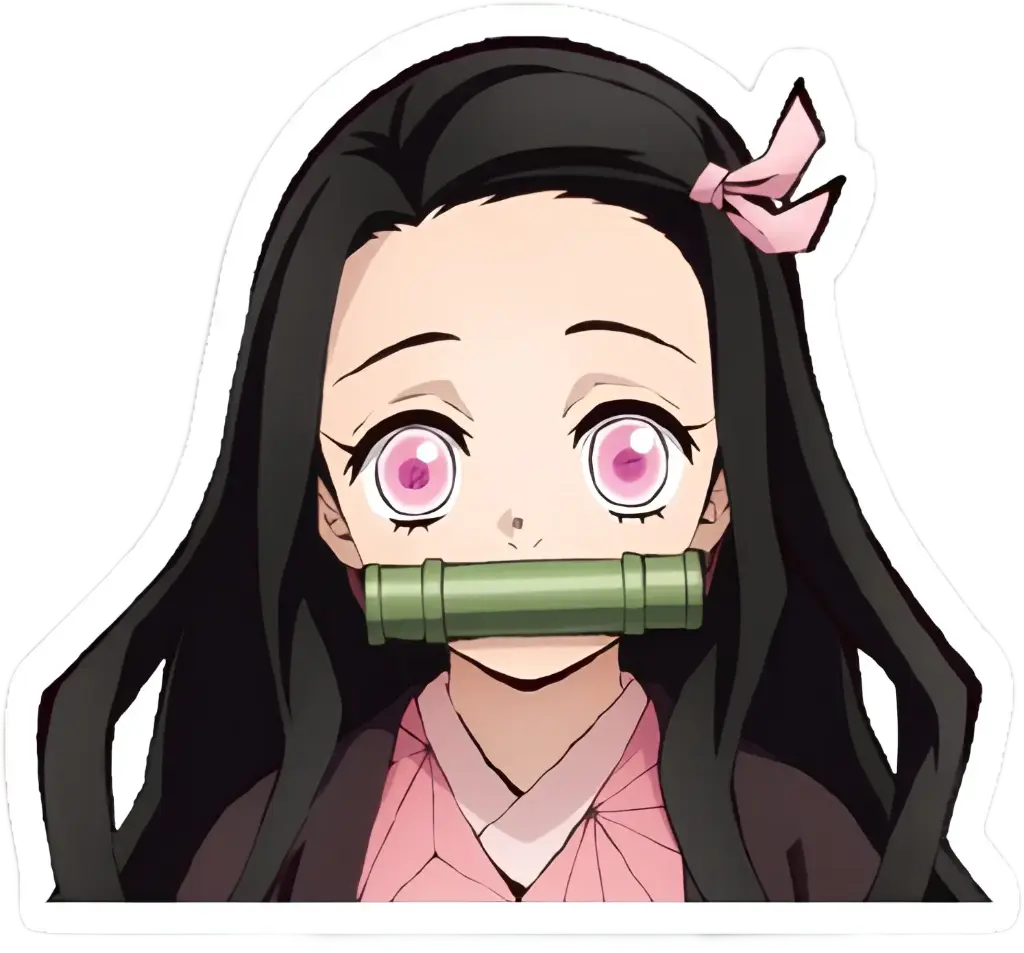 Cute nezuko sticker