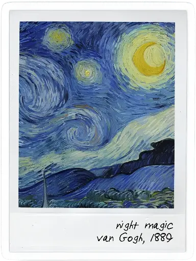 Van Gogh sticker