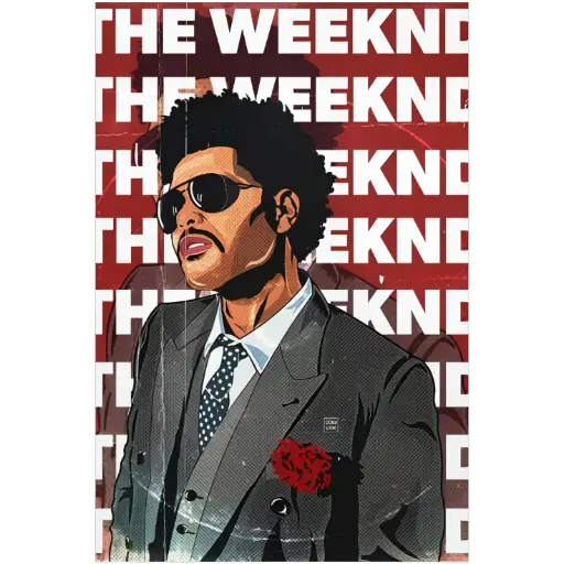 The weeknd sticker