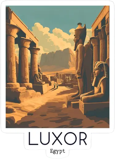 Luxor sticker