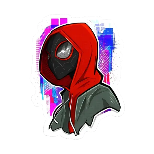 Spiderman sticker