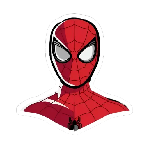 spiderman sticker