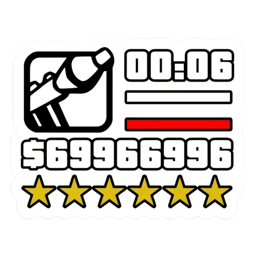 GTA sticker