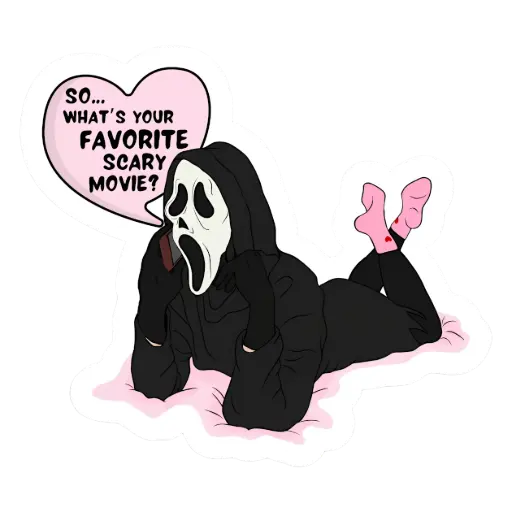 so what's ur fav scarry movie sticker