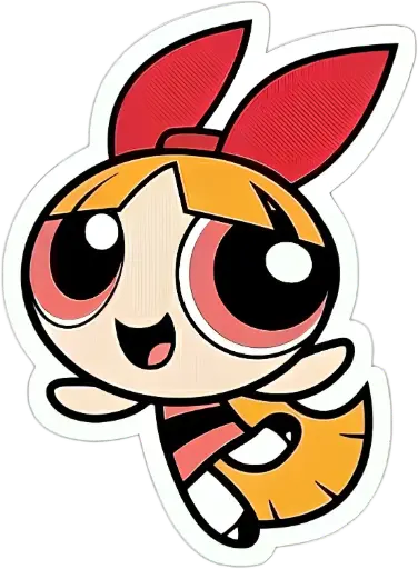 Blossom sticker