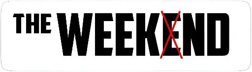 The weekend sticker 