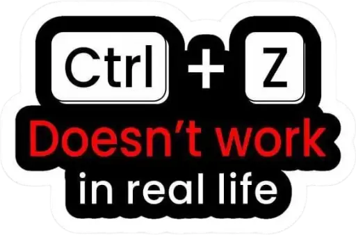Ctrl+z sticker