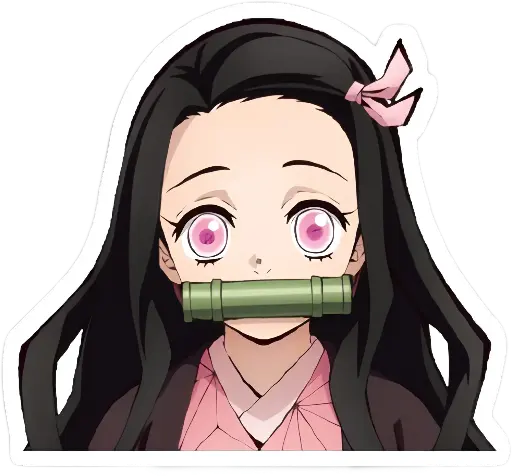 Cute nezuko sticker